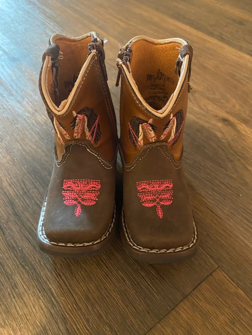Toddler leather boots!